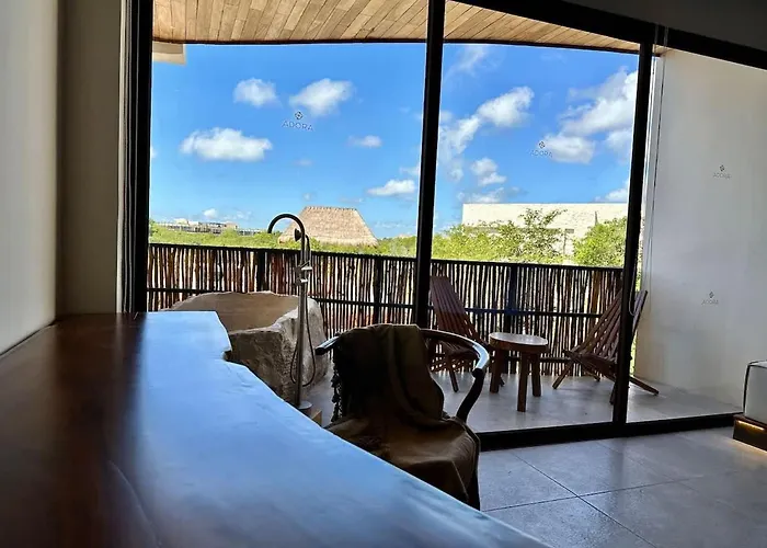 Gasthof Relaxing Lakeside Retreat Pool, Hot Tub Y Patio Tulum